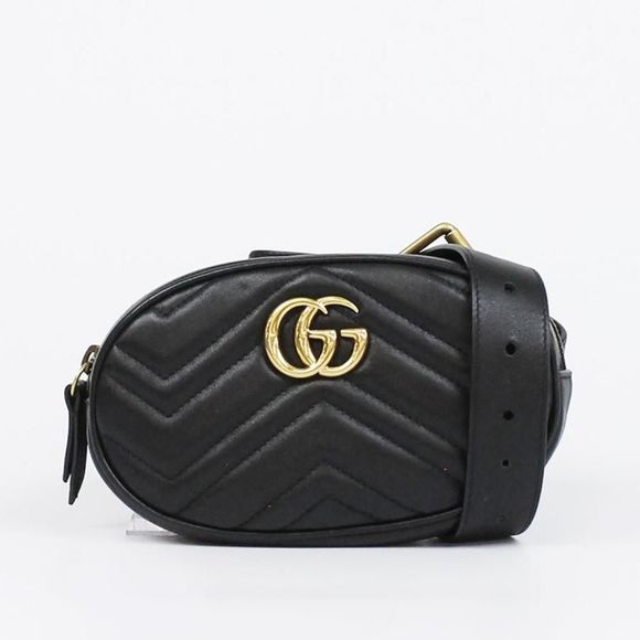 Gucci GG Marmont BLACK Shoulder Bag - Picture 1 of 8
